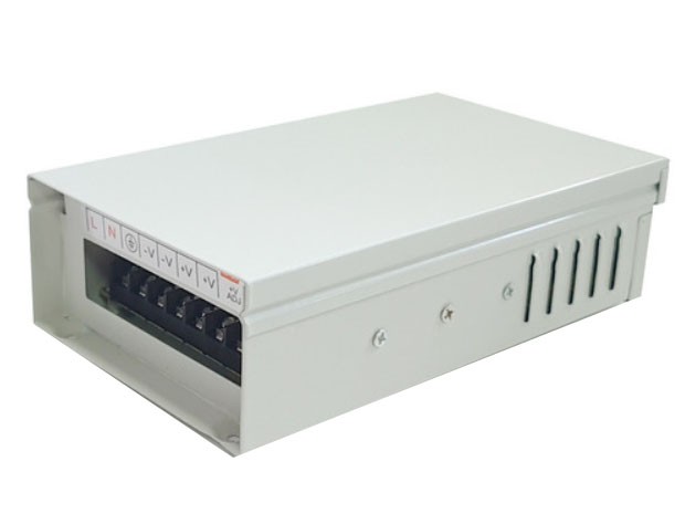 &u++ FUENTE METALICA ILUMINACION Y SEGURIDAD 12V/5A IMPERMEABLE Y-60-12